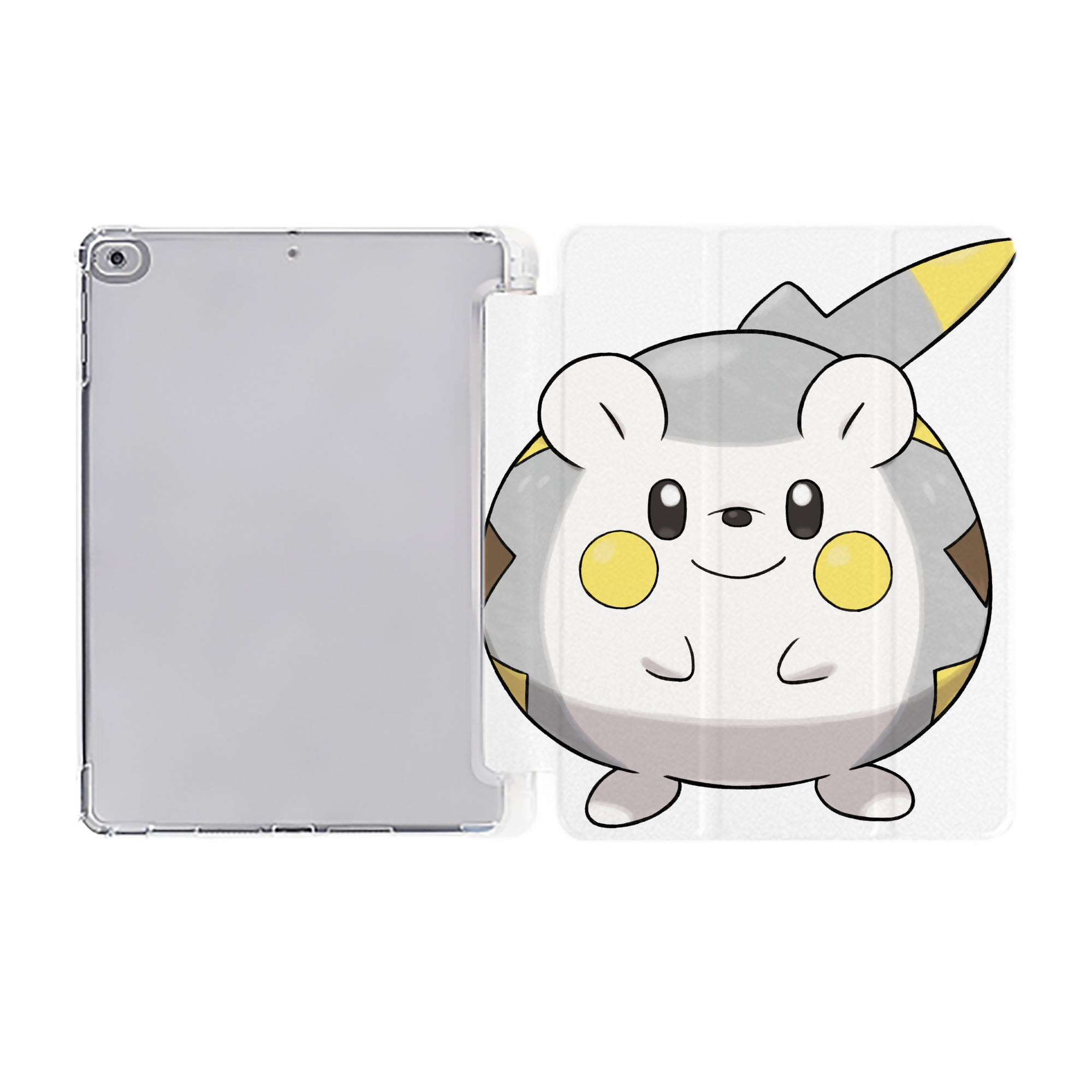 （画像用） ポケットモンスター Pokémon IPad ケース ペン収納付き 三つ折りスタンド PUレザー×シリコン 対応機種9.5/10.5/10.9インチ